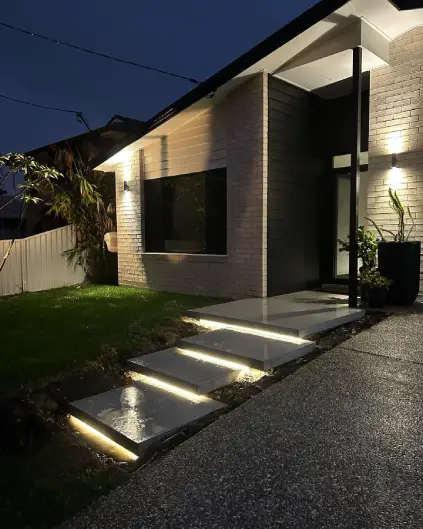 LED downlights installed by licensed electrician in Keysborough